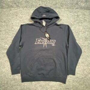 Easton Core Sweatshirt Mens Large Navy Blue Graphic Pullover Hoodie A164359NYL